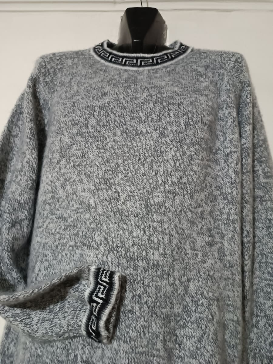 CHOMPA ALPACA GRIS PLATA JASPEADO  REDONDO2