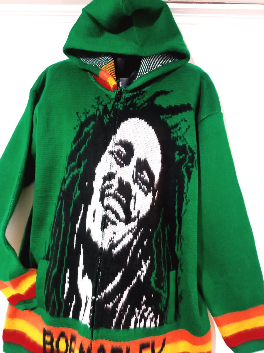 CHALECO BOB MARLEY  VERDE  CLASICO2