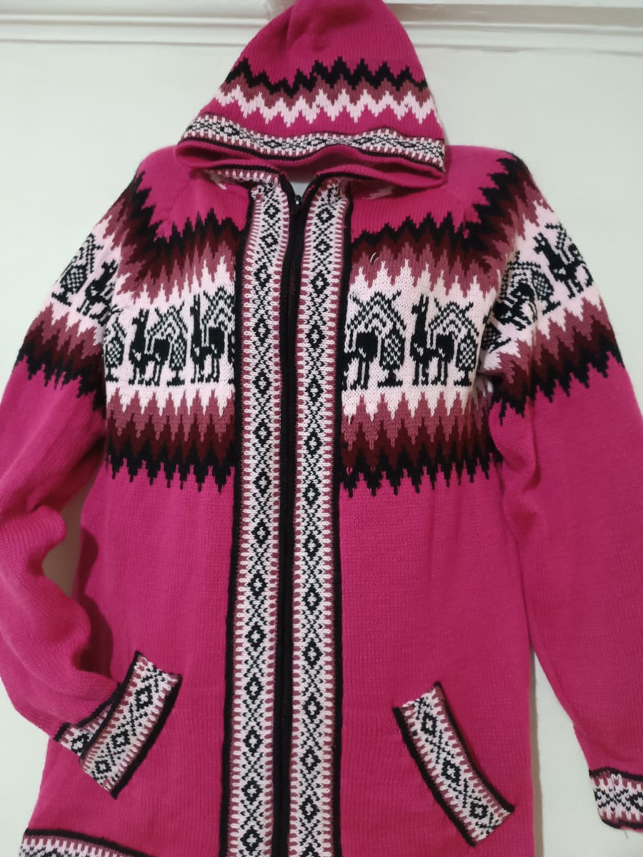 CHOMPA DE ALPACA ROSADO2