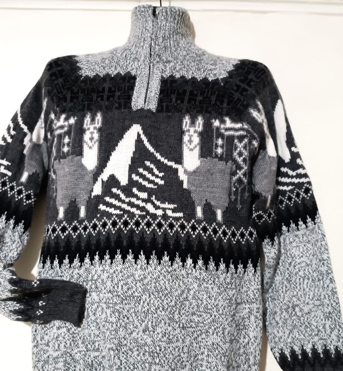 CHOMPA ALPACA BITLE  GRIS2