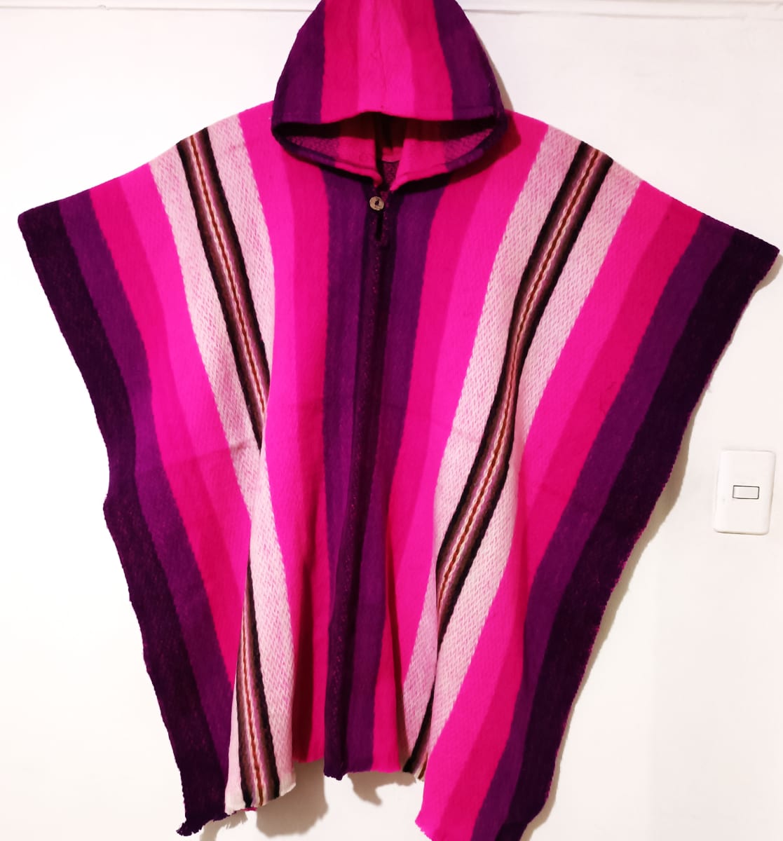 PONCHO ROSADO DE OVEJA1