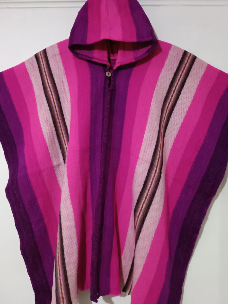 PONCHO ROSADO DE OVEJA2