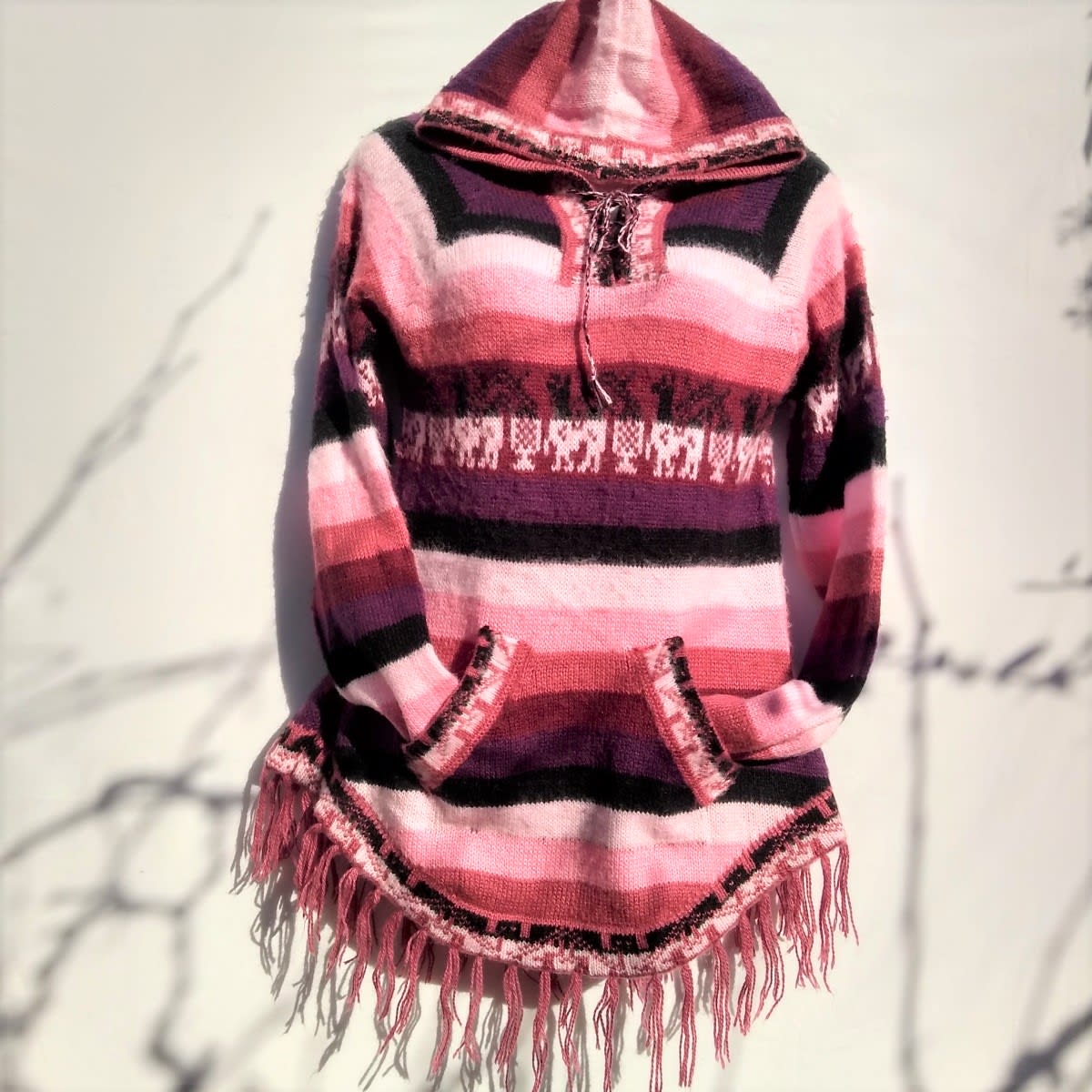 Chaleco Shakira rosado rayado1