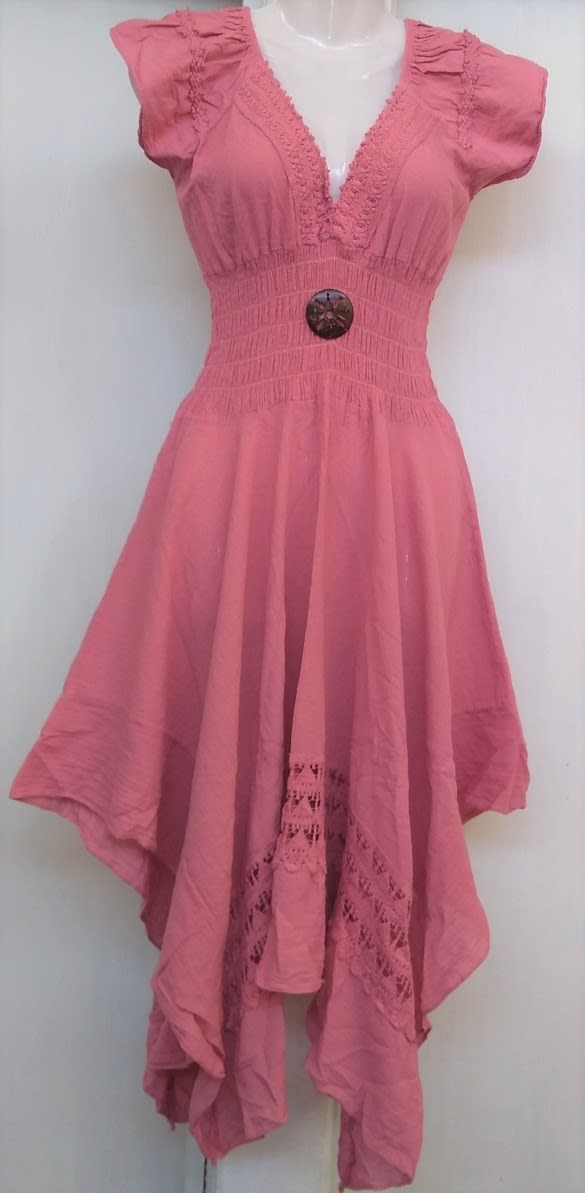 VESTIDO PALO ROSA EN PUNTA1