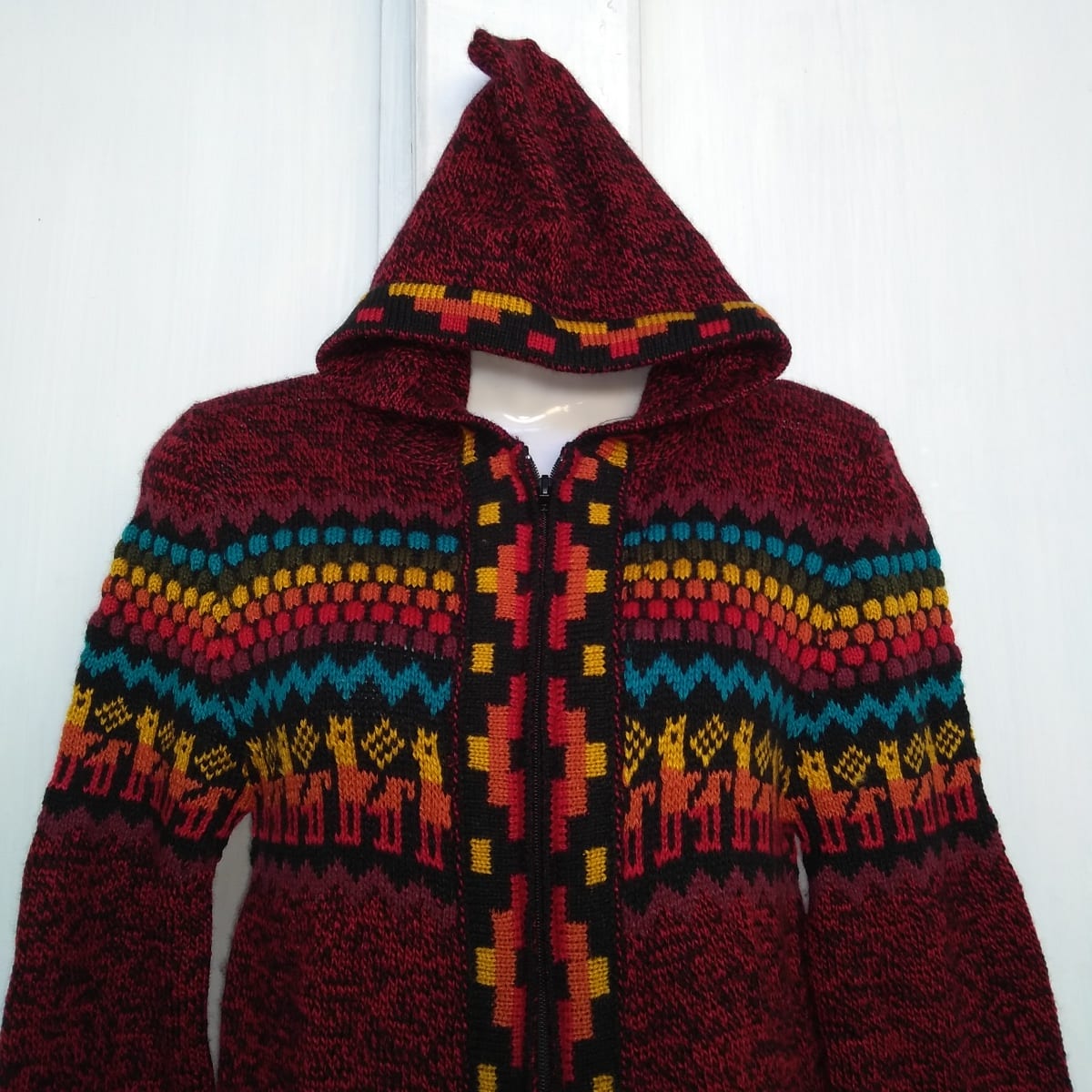 Chompa de lana de alpaca cuzqueña2
