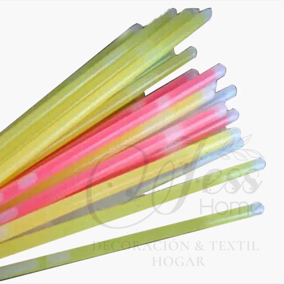Varitas Fluor Multicolores 20Cm | jesshome.cl