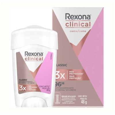 Desodorante Rexona Clinical Mujer Classic 48g