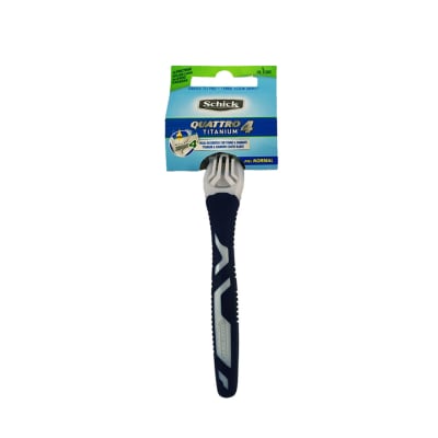 Máquina Afeitar Schick Quattro 4 Titanium