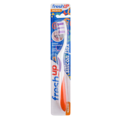 Cepillo Fresh Up Silicon Flex Medio x1