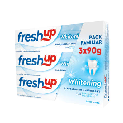 Pack Pasta Dental Fresh Up Whitening X3 90g