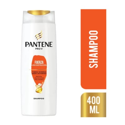Shampoo Pantene Fuerza Y Reconstrucción 400ml