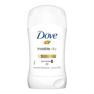 Desodorante Dove Invisible Dy Barra 45g
