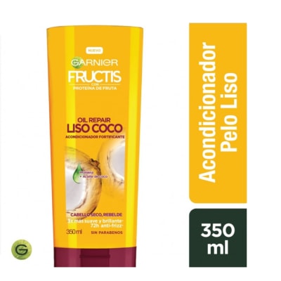 Acondicionador Fructis Liso Coco 350ml