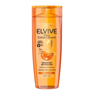 Shampoo Elvive Oleo Extraordinario Nutrición 370ml