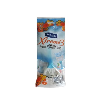 Maquina Afeitar Schick Mujer Hawaiian 3 hojas 