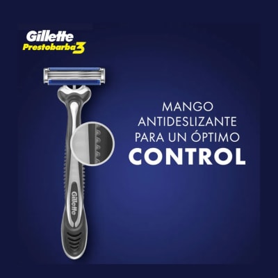 Maquina Afeitar Gillette Prestobarba 3 hojas