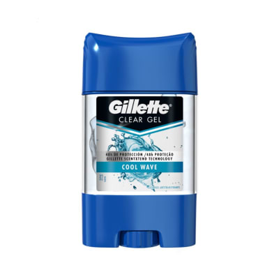 Desodorante Gillette Clear Gel Cool Wave 82 gramos