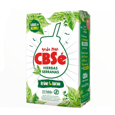 Yerba Mate CBSé Hierbas Serranas 500g