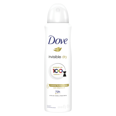 Desodorante Dove Invisible Dry Mujer Spray 150ml