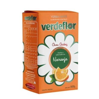 Yerba Mate Verdeflor Naranja 500g