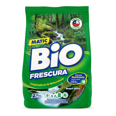Detergente Bio Frescura Bosque nativo 2.5 kg