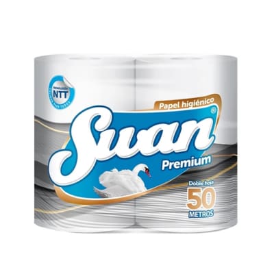 Papel Higiénico Swan 50 metros x4 doble hoja