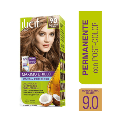 Tintura Ilicit 9.0 Rubio Extra Claro