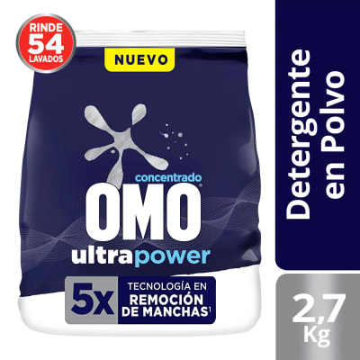Detergente OMO Matic Ultra power 2.7 kg