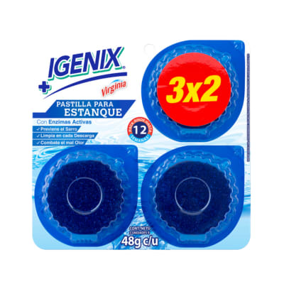 Pastillas Estanque Igenix X3