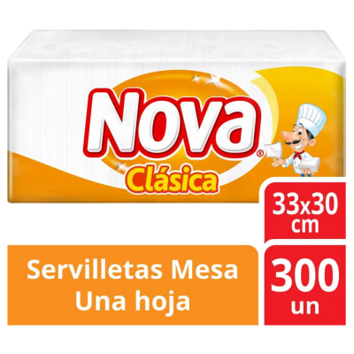 Servilleta Nova Pack 300 unidades