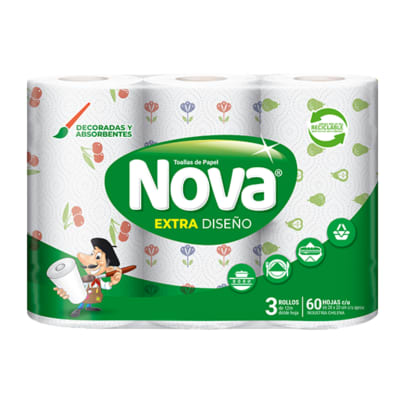 Toalla NOVA Extra 12 Metros Doble Hoja