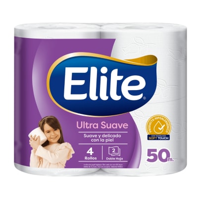 Papel Higiénico ELITE  50 MTS X4  DH