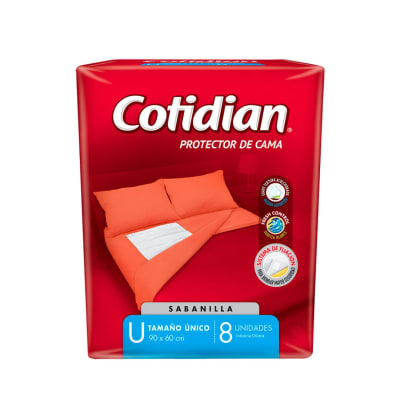 Cotidian Sabanilla X8 Protector De Cama