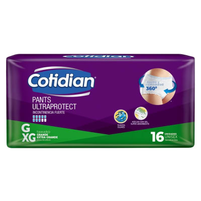 Pañales Cotidian Pants Ultraprotect G/XG 16 unidades