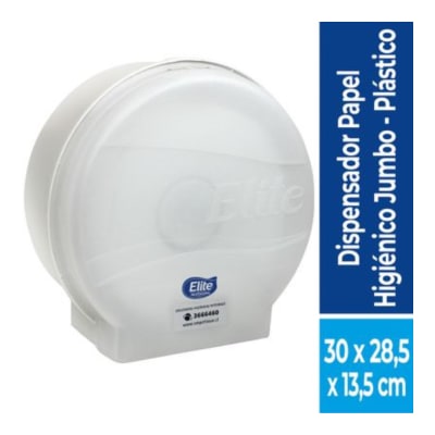 Dispensador Papel Higiénico Elite Plastico