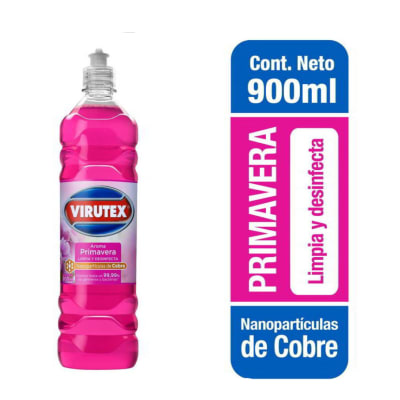 Limpiador Desinfectante Virutex Primavera 900ml