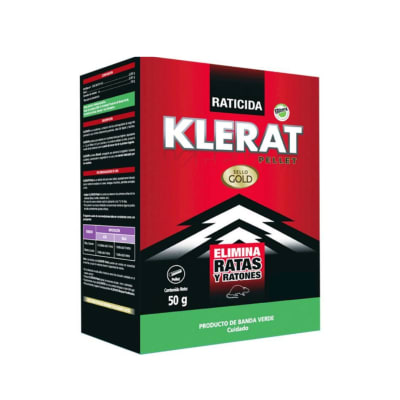 Raticida en pellet KLERAT 50g