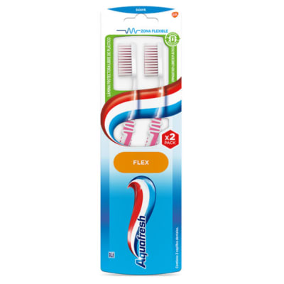 Cepillo de dientes Aquafresh Flex X2