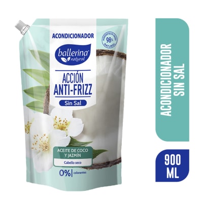 Acondicionador BALLERINA Aceite De Coco Y Jazmín 900ML