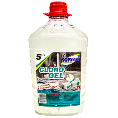 Cloro Gel SORIAK  5 Lts