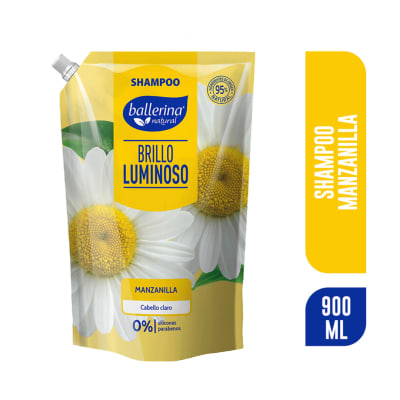 Shampoo BALLERINA Manzanilla Brillo Luminoso