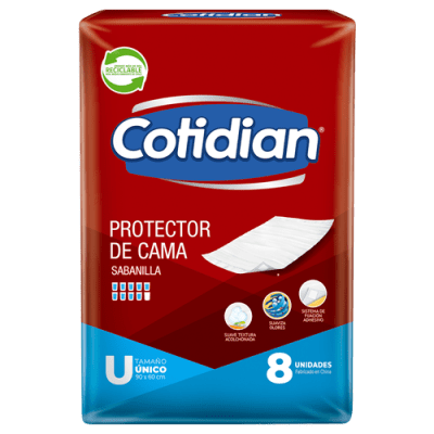 Cotidian Sabanilla X8 Protector De Cama