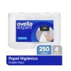 Pack Papel Higiénico Ovella 6 rollos 250m Doble hoja1