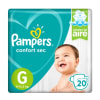 Pañales PAMPERS Confort SEC G201