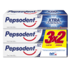 Pack Pasta Dental Pepsodent Xtra Whitening x3 90g1