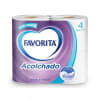 Papel Higiénico Favorita Acolchado x4 22 mts1