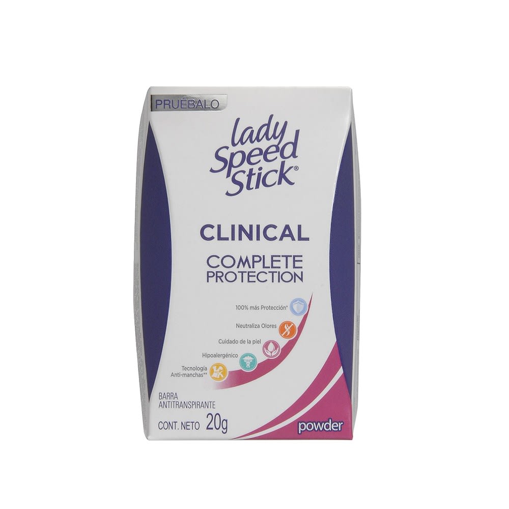 Desodorante Lady Speed Stick Clinical Complete Protection 20g PuntoBarato
