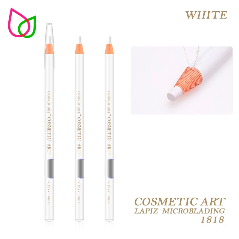 Lápiz de cejas impermeable blanco LATS Beauty Solutions