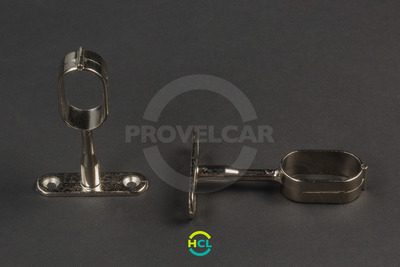 SOPORTE BARRA CLOSET OVALADO SOPORTE BARRA CLOSET OVALADO