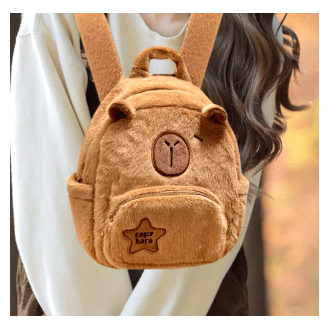 Pequeñas Mochilas Para NiÃ±as Mochila Capibara Niña La Juguetería